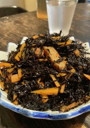 家庭の味〜ひじきの煮物〜イワシバーグ入-レシピのメイン写真