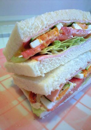 野菜たっぷりサンド-レシピのメイン写真