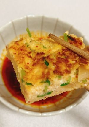 超ヘルシー！豆腐×おから×キムチのチヂミ-レシピのメイン写真