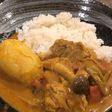 辛いです。青唐辛子カレー