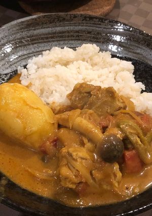辛いです。青唐辛子カレー-レシピのメイン写真