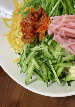 キムチ冷やし中華-レシピのメイン写真