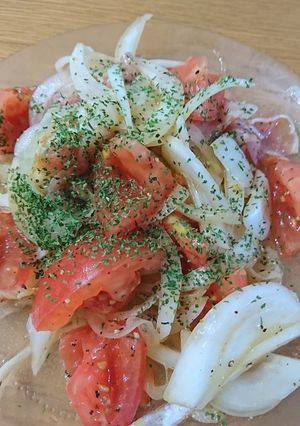 新たまねぎとトマトと生ハムのマリネ-レシピのメイン写真