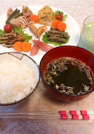 わたしの朝食でござぃます☆-レシピのメイン写真