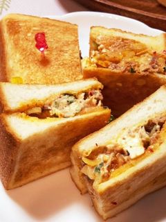 キムチーズ鯖サンド-レシピのメイン写真
