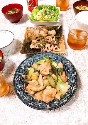 5月21日金曜日♡お夕飯です♡-レシピのメイン写真