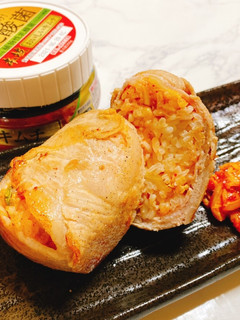 豚キムチ肉巻きおにぎり【本技凄旨キムチ】-レシピのメイン写真