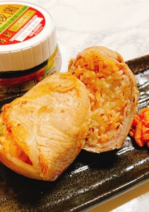 豚キムチ肉巻きおにぎり【本技凄旨キムチ】-レシピのメイン写真