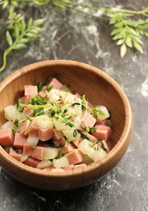 レンジで簡単!スパム大根-レシピのメイン写真