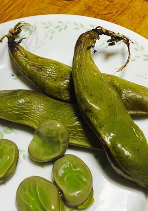 そら豆のオーブン焼き-レシピのメイン写真