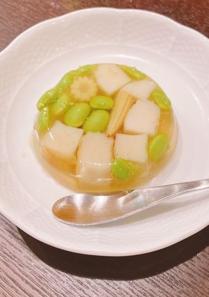阿部の笹かまぼこと野菜のゼリー寄せ-レシピのメイン写真