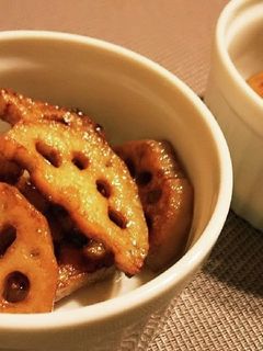 ◆簡単副菜♡れんこんのバター醤油焼◆-レシピのメイン写真