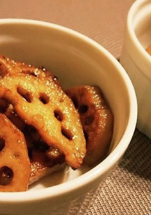 ◆簡単副菜♡れんこんのバター醤油焼◆-レシピのメイン写真