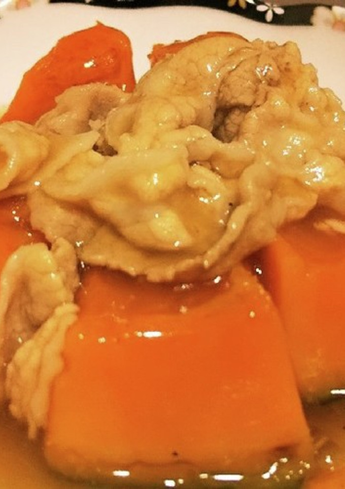 ◆簡単美味♡かぼちゃと豚肉の和風餡◆-レシピのメイン写真