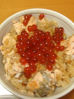 秋鮭炊き込みごはん-レシピのメイン写真