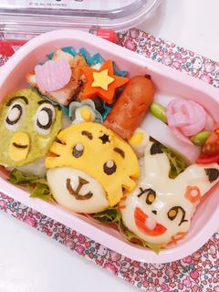 しまじろう弁当♪-レシピのメイン写真