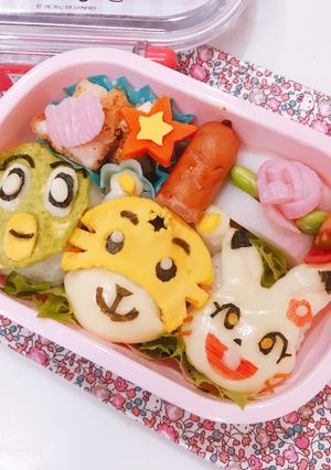 しまじろう弁当♪-レシピのメイン写真