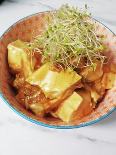 ゴロっとベジタブル麻婆豆腐丼-レシピのメイン写真
