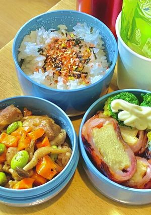 鶏のバターコンソメ^_^タロの弁当130-レシピのメイン写真