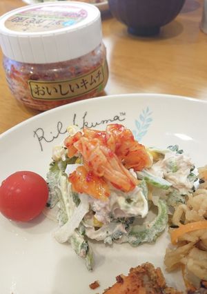 キムチがメインのサラダ-レシピのメイン写真