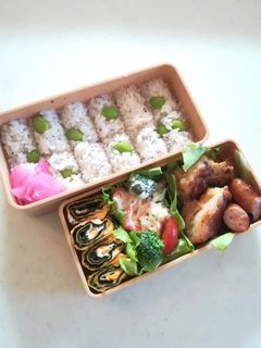 唐揚げ弁当 妹弁当5/23-レシピのメイン写真