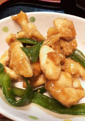 鶏胸肉とピーマン炒め　冷めても美味しい-レシピのメイン写真