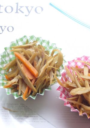 お弁当に☆きんぴらごぼう☆-レシピのメイン写真