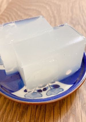 レンジで簡単ゼロkcal!レモン寒天-レシピのメイン写真
