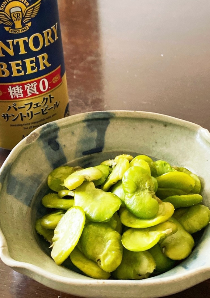簡単　絶品おつまみ✨今が旬　ドライそら豆-レシピのメイン写真