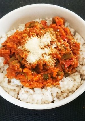 余った野菜たちでキーマカレー-レシピのメイン写真