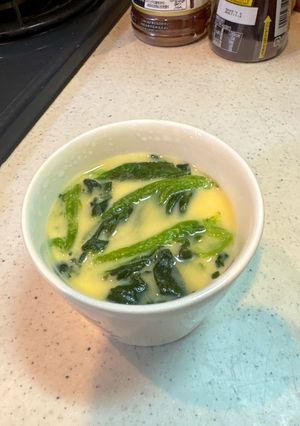 レンジでできる茶碗蒸し(具なし)-レシピのメイン写真