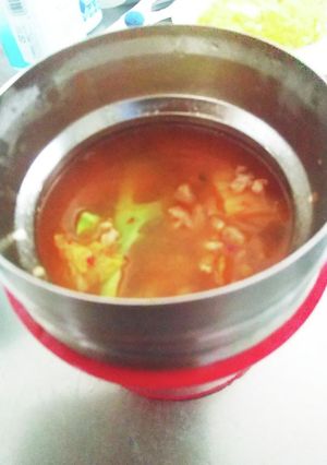 豆腐とひき肉のキムチスープ-レシピのメイン写真