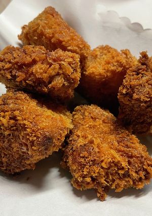 かぼちゃ煮物が余ったらフライにしよう-レシピのメイン写真