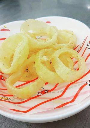 新玉ねぎでオニオンリング-レシピのメイン写真