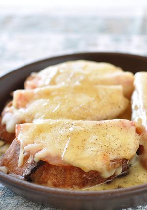 朝食に、チーズ・ハニートースト-レシピのメイン写真