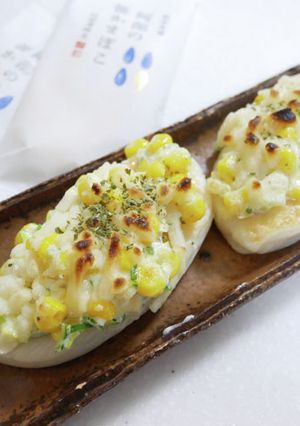 阿部の笹かまぼこのマヨコーンチーズ焼き-レシピのメイン写真