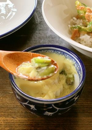 そら豆(初姫)茶碗蒸し-レシピのメイン写真
