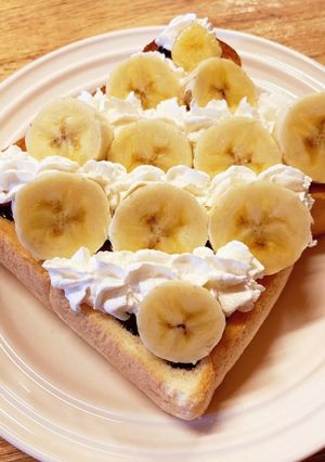 まるでデザート！？チョコバナナトースト-レシピのメイン写真