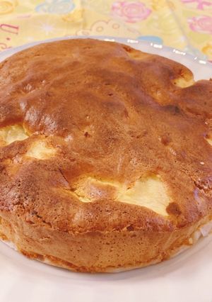 ふわふわ！りんごケーキ-レシピのメイン写真