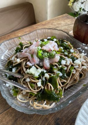 そばパスタアレンジ-レシピのメイン写真