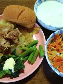 豚肉とキャベツと新玉ねぎのあまから炒め♪-レシピのメイン写真