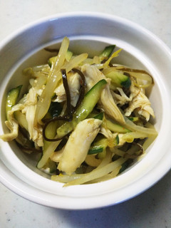 旨味たっぷり♪鶏ささみの節約サラダ-レシピのメイン写真