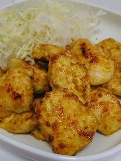 簡単!お肉柔らか♪鶏胸肉のカレーマヨ焼き-レシピのメイン写真