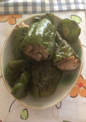 楽ちんピーマンの肉詰め-レシピのメイン写真