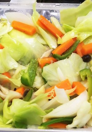 スタンダードな野菜炒め-レシピのメイン写真