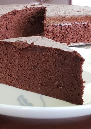 チョコスフレケーキ-レシピのメイン写真