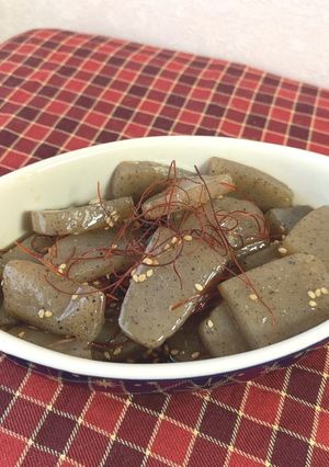 ピリ辛こんにゃく 甘辛こんにゃく-レシピのメイン写真