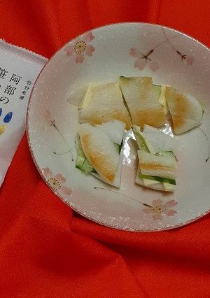 阿部の笹かまぼこでサンドイッチ-レシピのメイン写真
