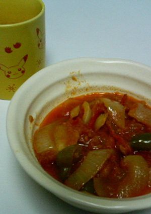 簡単おいしいツナ&トマト煮-レシピのメイン写真