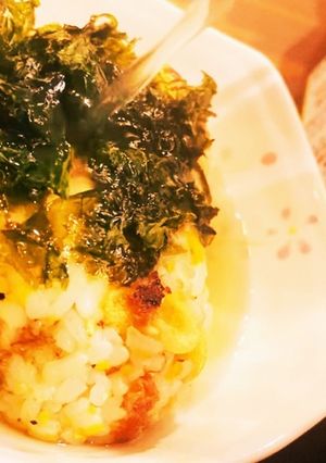 絶品美人のりたま焼きおにぎりの出汁茶漬け-レシピのメイン写真